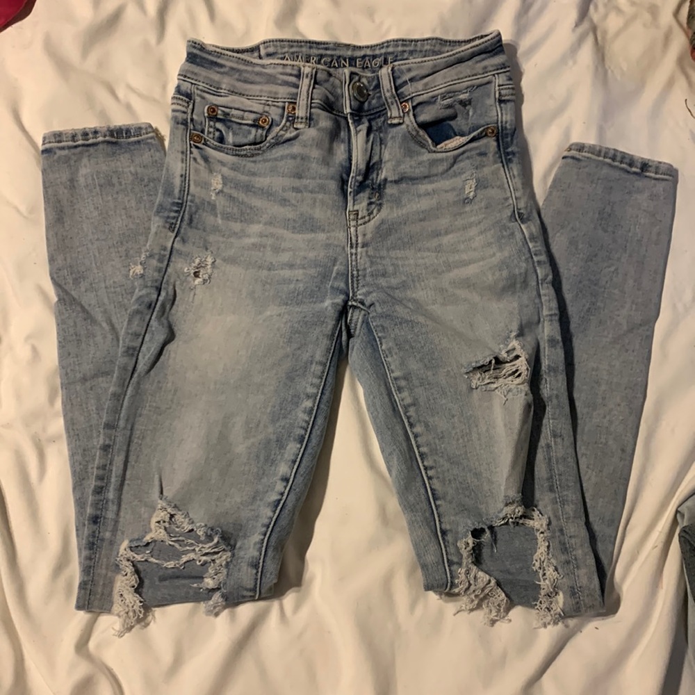 American Eagle next level stretch skinny jeans